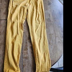 Lucky Brand Yellow Jeans Size 8